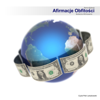 Afirmacje Obfitości – Roman Rybacki sesja CD